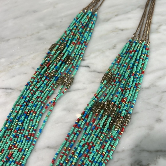 Multi-Strand Turquoise Necklace - Picture 4 of 8